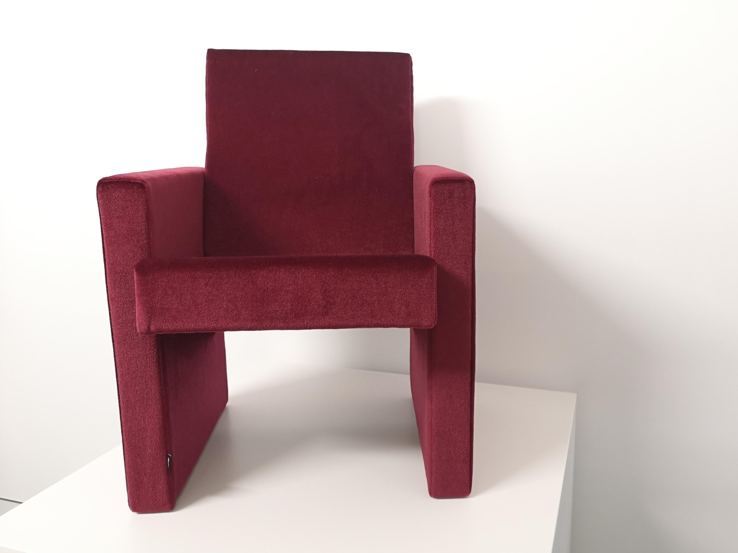 Groeifauteuil 7-11 jaar in luxe mohair stof