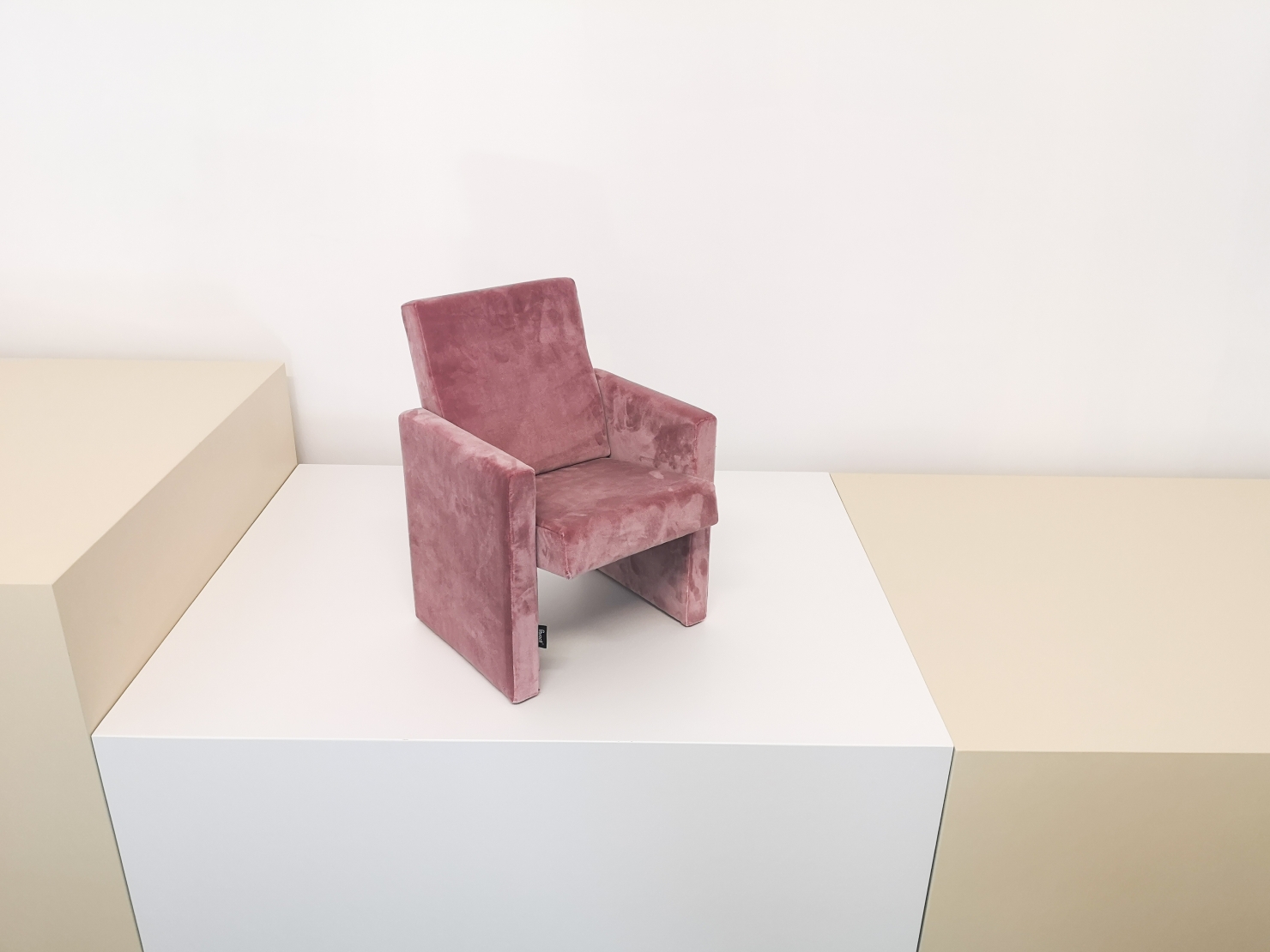 Groeifauteuil 1-3 jaar in synthetisch fluweel