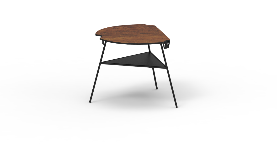 Amelia bijzettafel met dubbel tafelblad