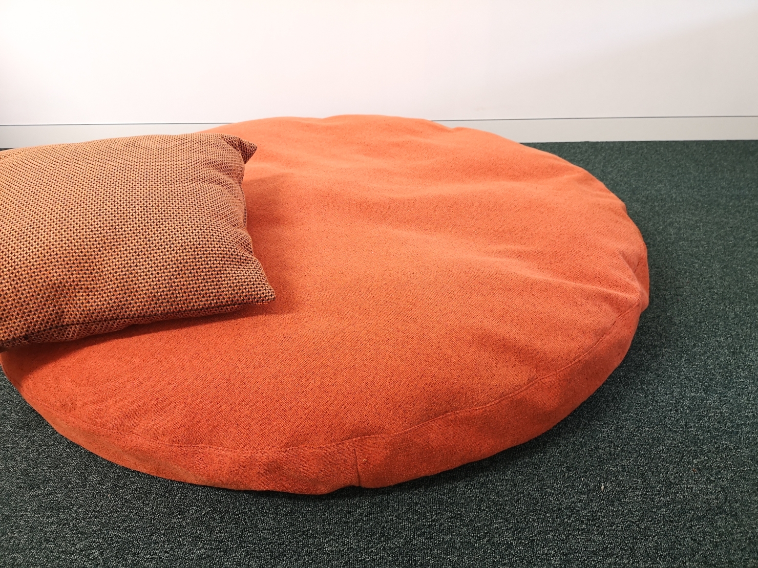 Brahm zitkussen uni color oranje