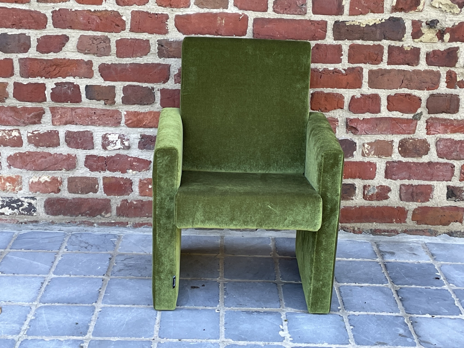 Groeifauteuil 5-7 jaar in hoogwaardig synthetisch fluweel