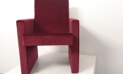 Groeifauteuil 7-11 jaar in luxe mohair stof