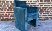 Groeifauteuil 5-7 jaar in synthetisch fluweel