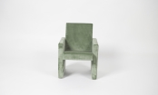 Groeifauteuil 1-3 jaar  in synthetisch fluweel