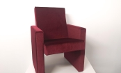 Groeifauteuil 7-11 jaar in luxe mohair stof