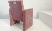 Groeifauteuil 1-3 jaar in synthetisch fluweel